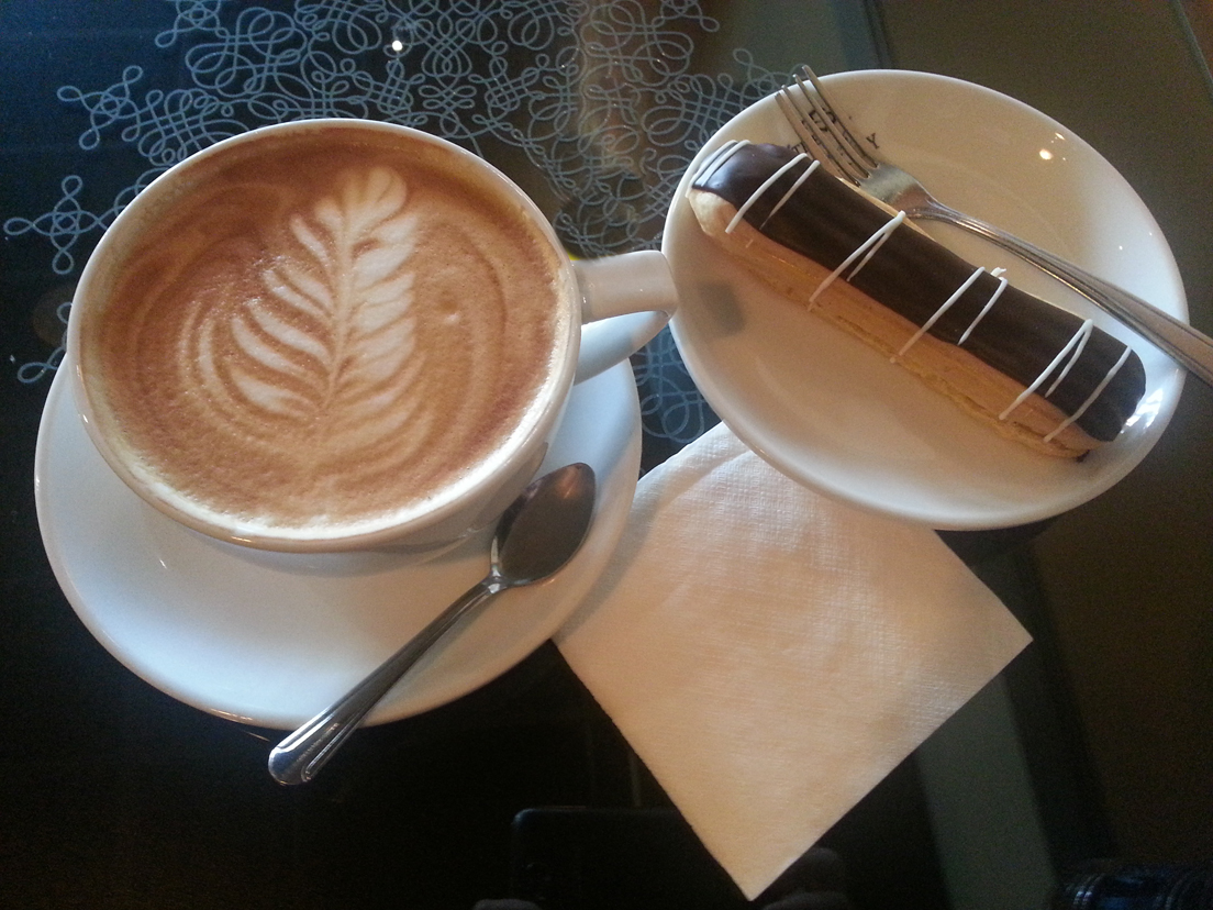 Latte-and-Chocolate-Eclair